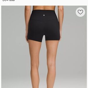Lululemon Athletica Black Athletic Shorts